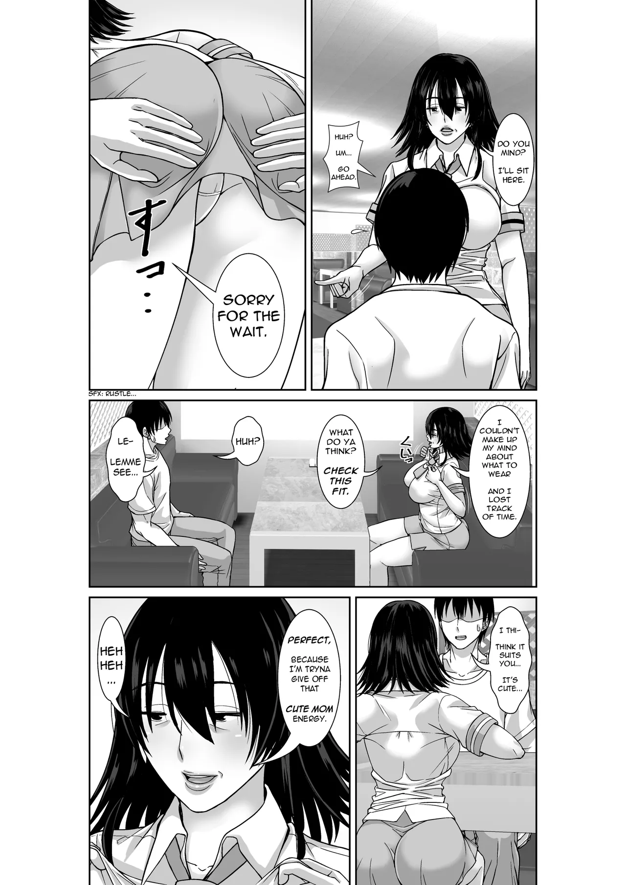 20-nen-buri ni Saikai Shita Haha ga Yuuwaku Shite Kuru Chapter 1 - page 3