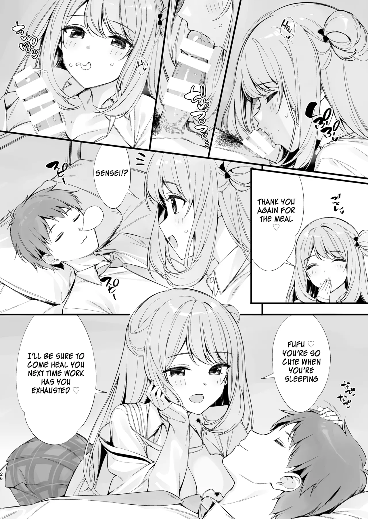 Sensei, Nechattan desu ka? Osocchattemo Ii desu ka? - Sensei, are you sleeping? May I assault you? Chapter 1 - page 25