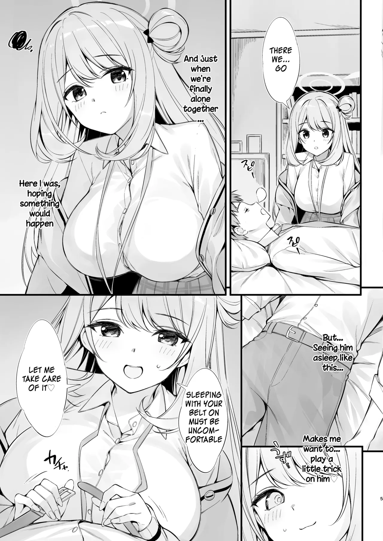 Sensei, Nechattan desu ka? Osocchattemo Ii desu ka? - Sensei, are you sleeping? May I assault you? Chapter 1 - page 4