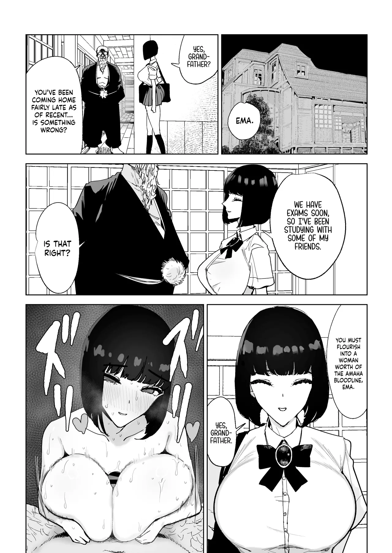 High-Class Hypnotism ~ An S-Rank Young Lady With A Horrible Personality Gets Dominated By A Disgusting Old Man~ Chapter 1 - page 25