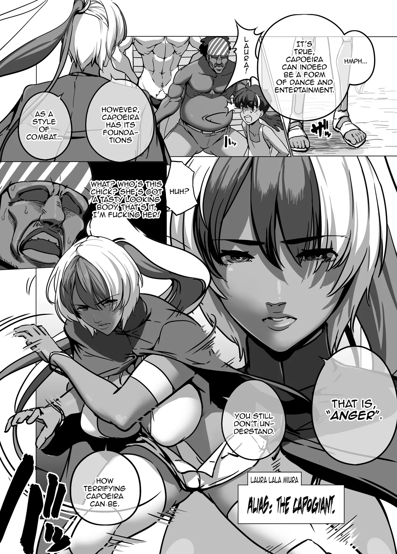 Minor Kakutougi Bijo Series Capoeira no Onna - Capoeira Girl Monkey Chapter 1 - page 4