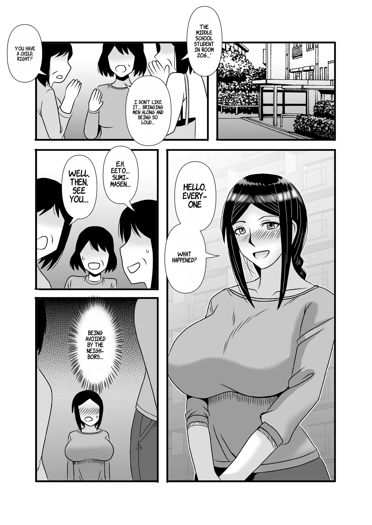 Yasashikute Kyonyuu no Okaasan ga Musuko Chinpo de Baka ni Nacchau Hanashi 2 Chapter 1 - page 39