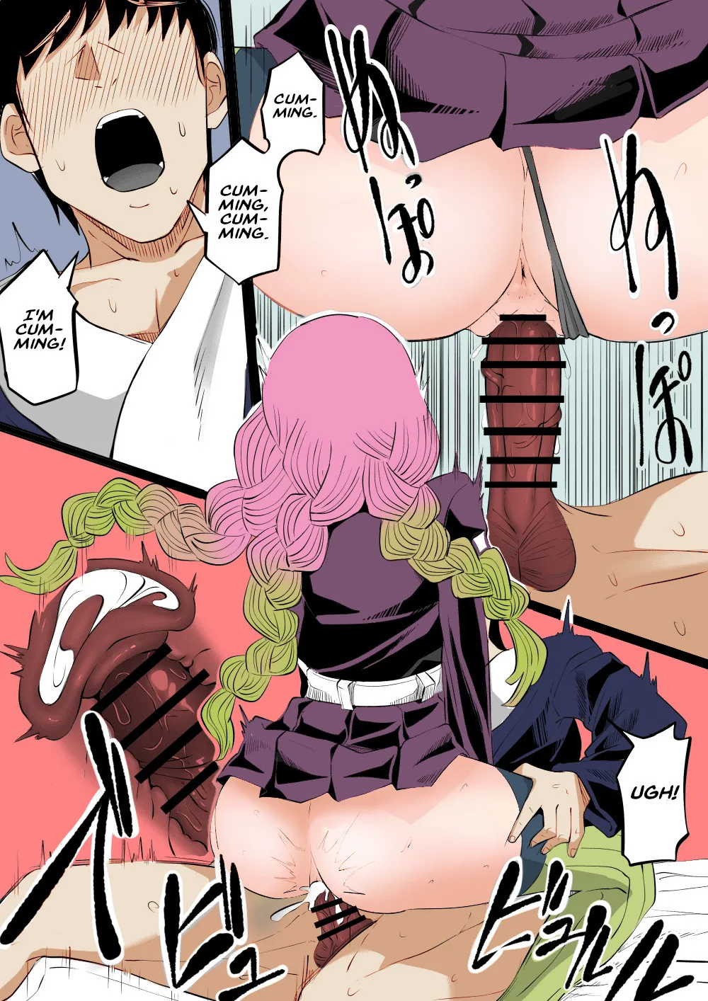 Bitch Kanroji Mitsuri 1-4 _ The Slut Mitsuri Kanroji Color by Proyectoanimeh Chapter 1-4 - page 19