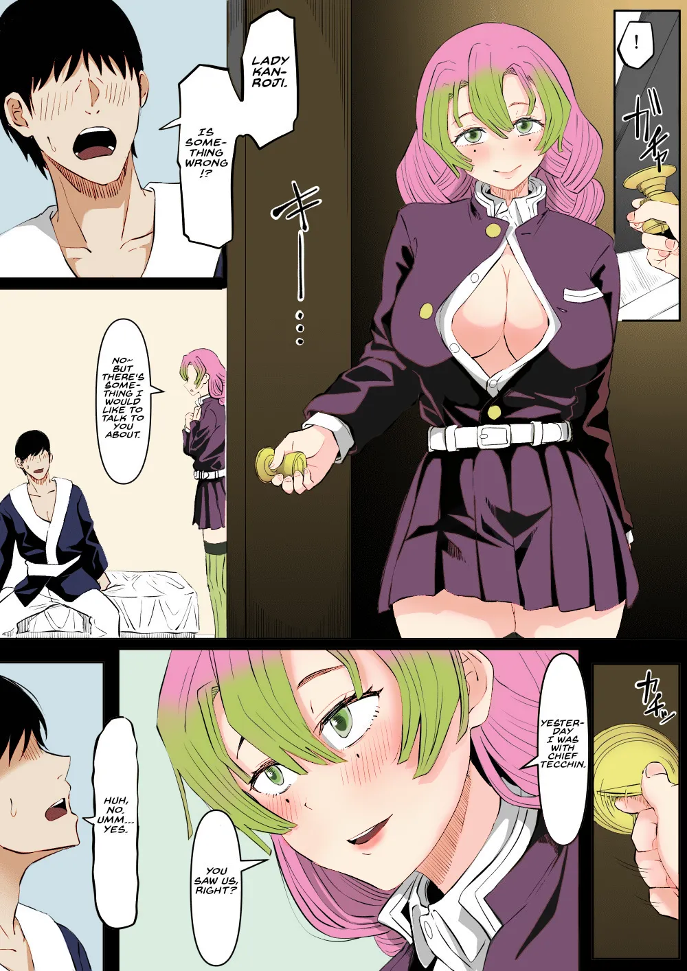 Bitch Kanroji Mitsuri 1-4 _ The Slut Mitsuri Kanroji Color by Proyectoanimeh Chapter 1-4 - page 9