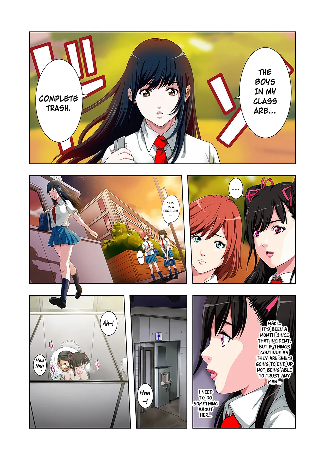 Kouen Toilet no Anna-chan ~Koshitsu Aketara 2-byou de Gattai!?~ Chapter 1 - page 3