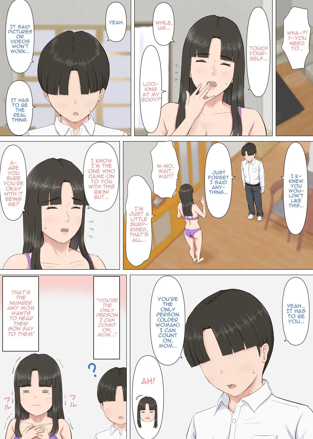 Kazu-kun and Mom Chapter 1 - page 16