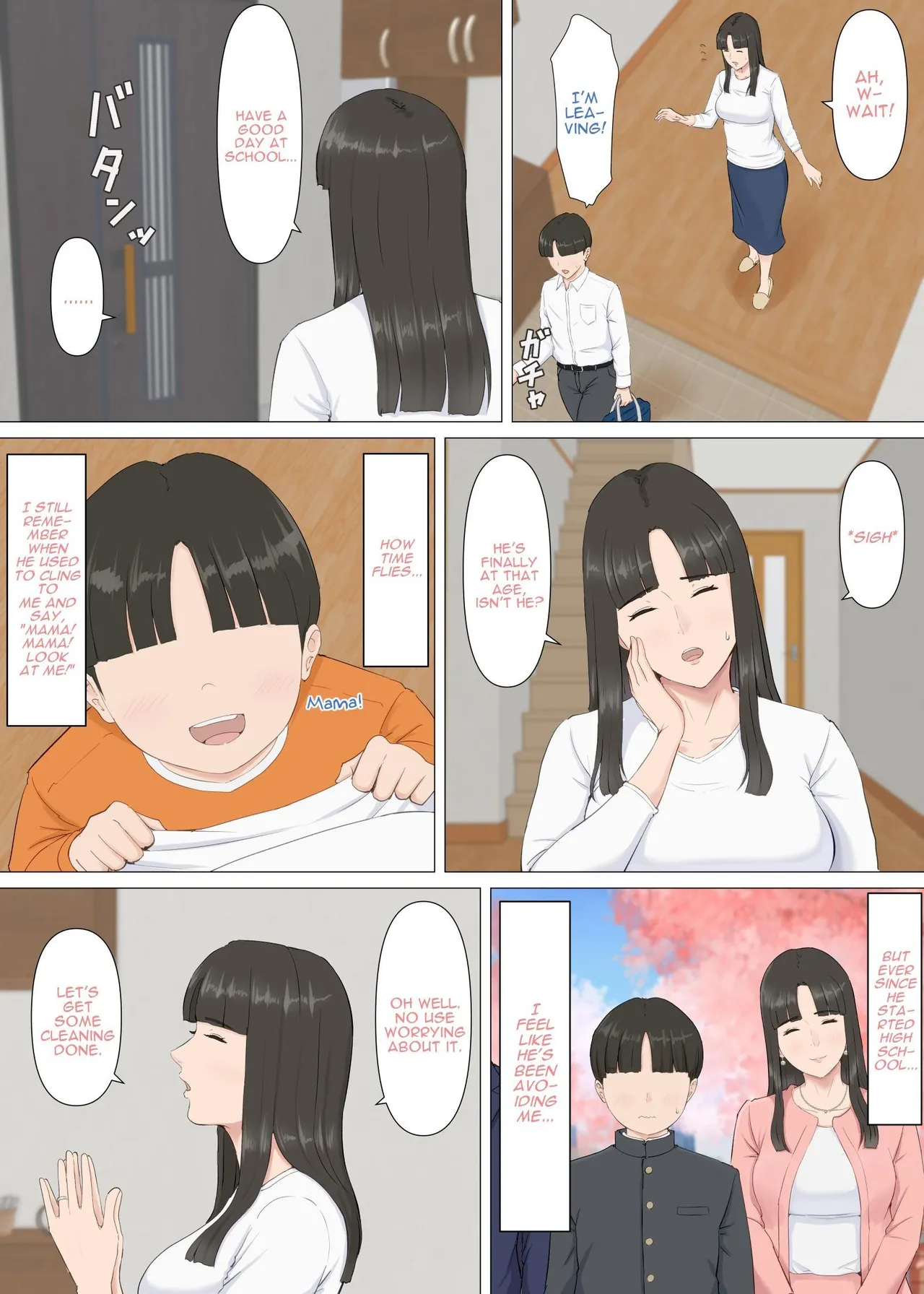 Kazu-kun and Mom Chapter 1 - page 4