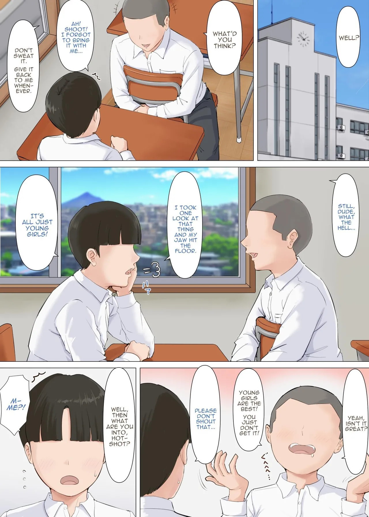 Kazu-kun and Mom Chapter 1 - page 8