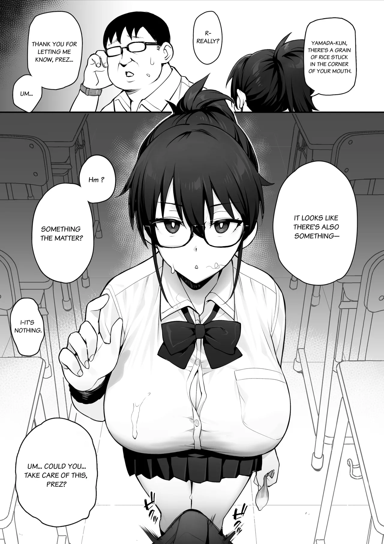 About the New President of the Disciplinary Committee's Huge Tits Chapter 1 - page 11