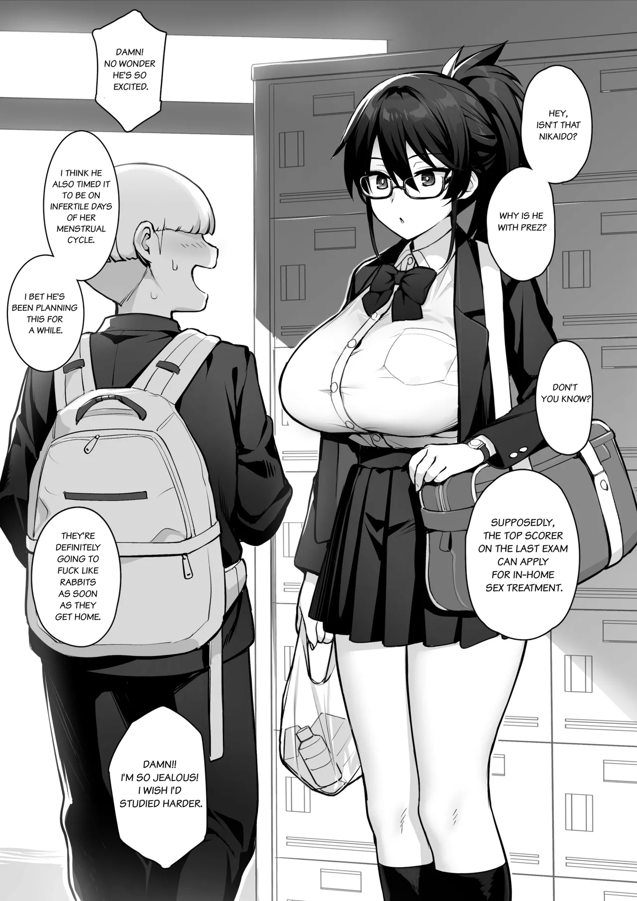 About the New President of the Disciplinary Committee's Huge Tits Chapter 1 - page 25