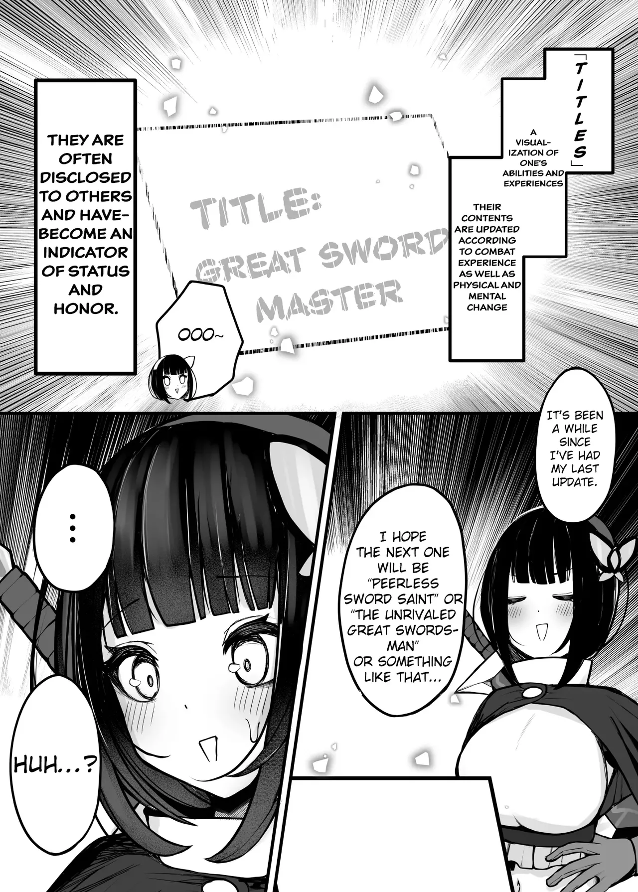 A story about a Great Sword Master Adventurer who challenges a dungeon where tentacles lurk Chapter 1 - page 6