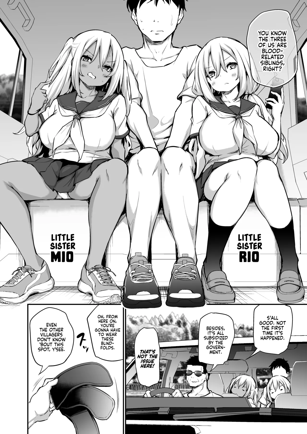 Imouto-tachi o Haramasenai to Derarenai Mura Chapter 1 - page 4