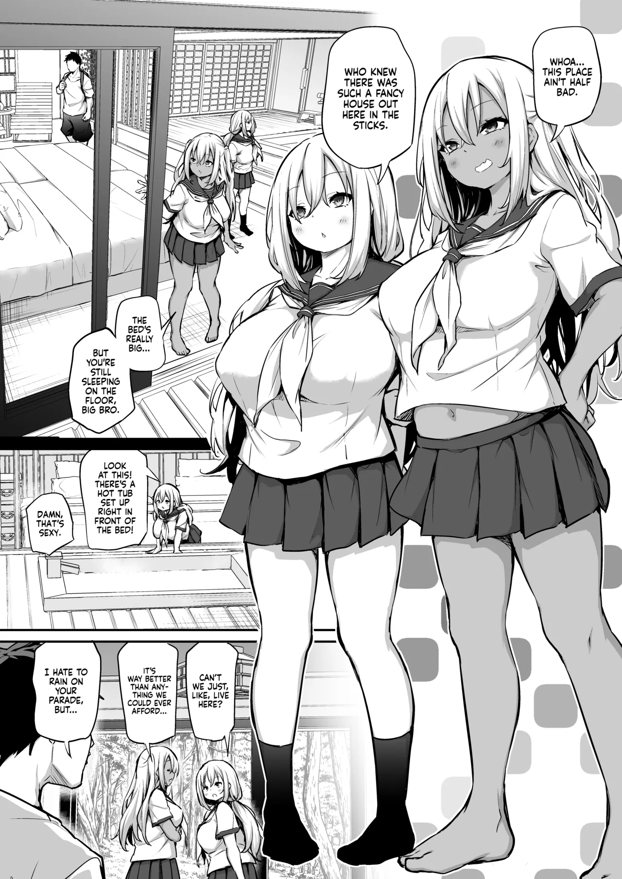 Imouto-tachi o Haramasenai to Derarenai Mura Chapter 1 - page 6