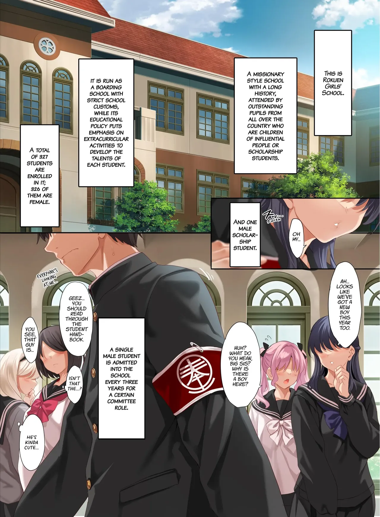 I'm the only guy in all-girl school Chapter 1 - page 2