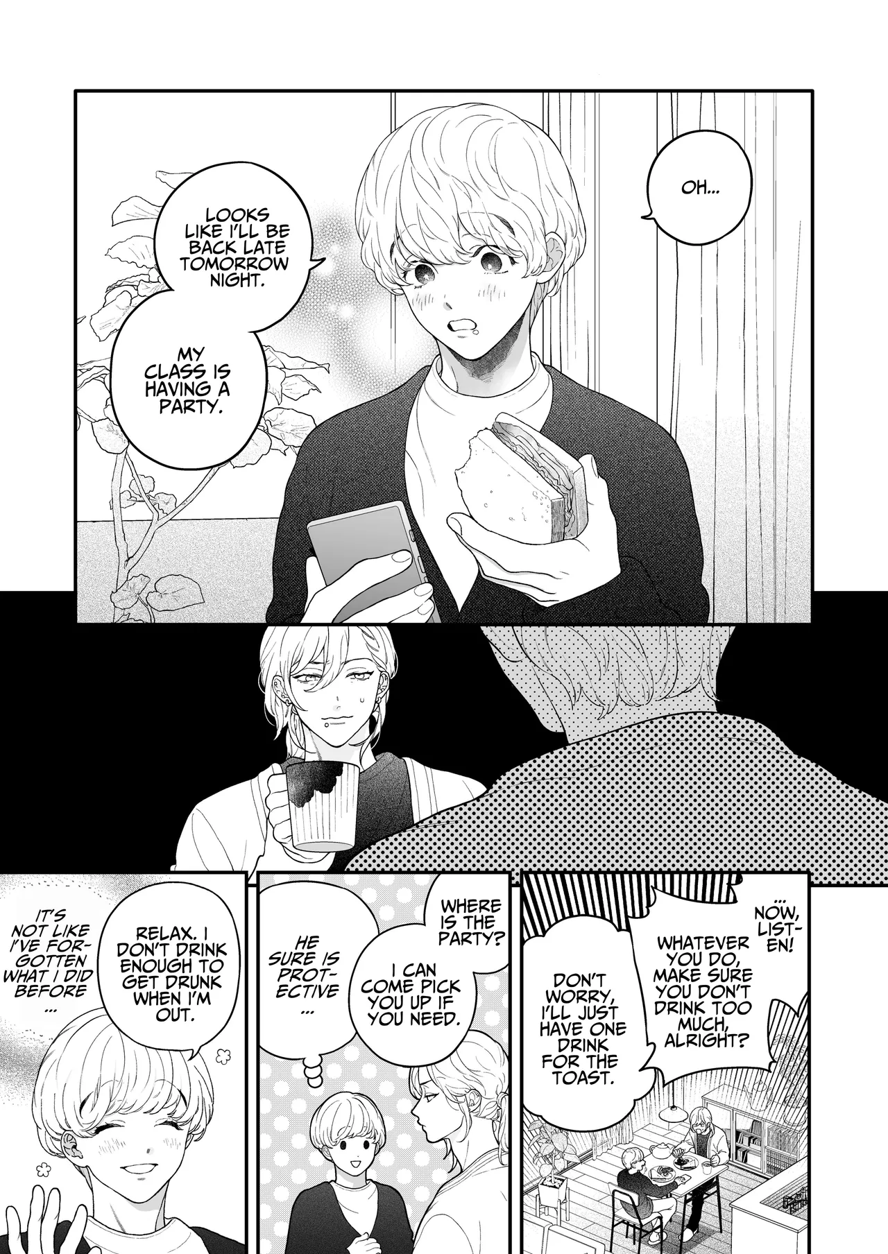 The Lewd Begging of a Drunk Boyfriend Chapter 1 - page 11