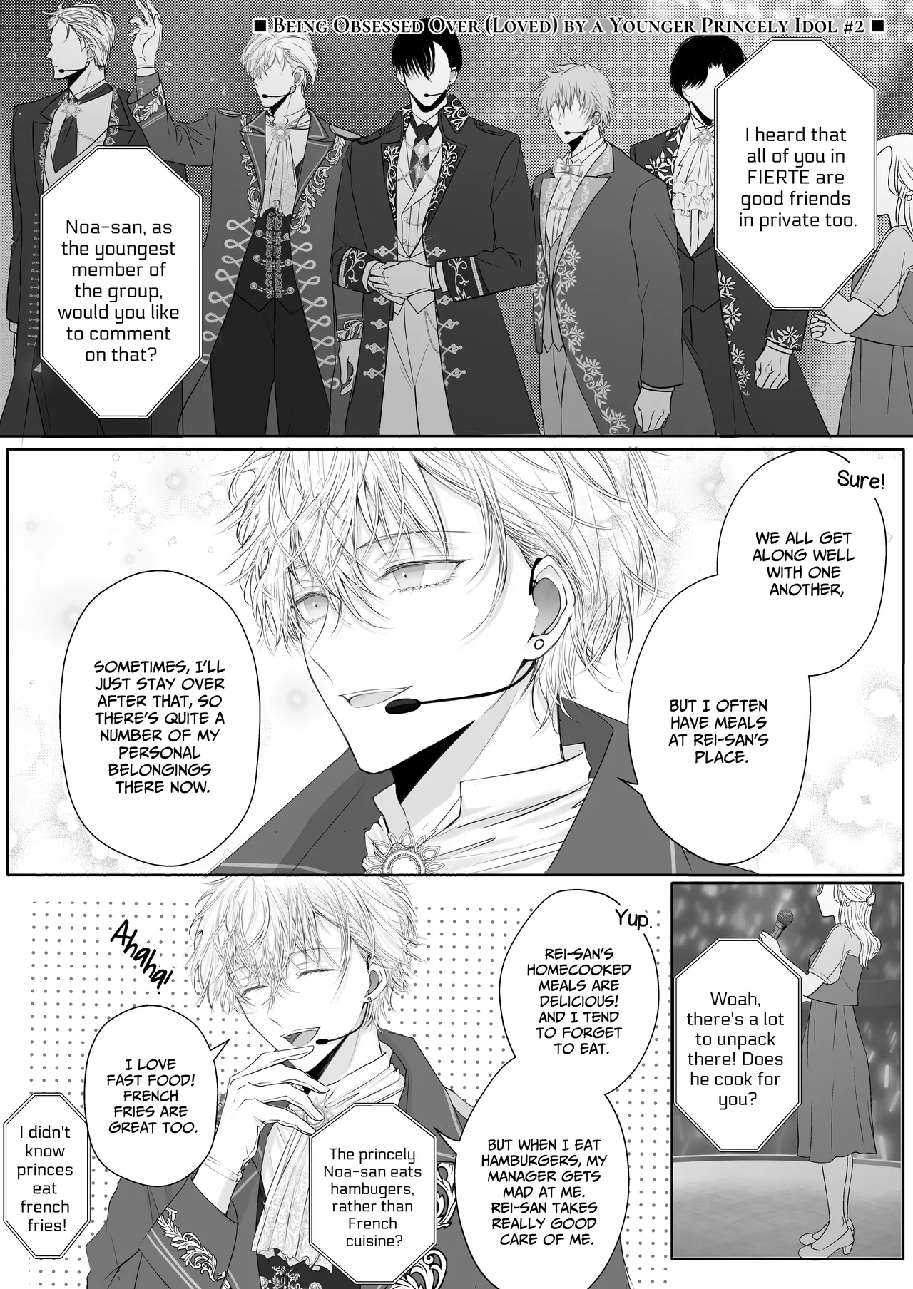 Being Obsessed Over by a Younger Princely Idol Chapter 1 - page 22