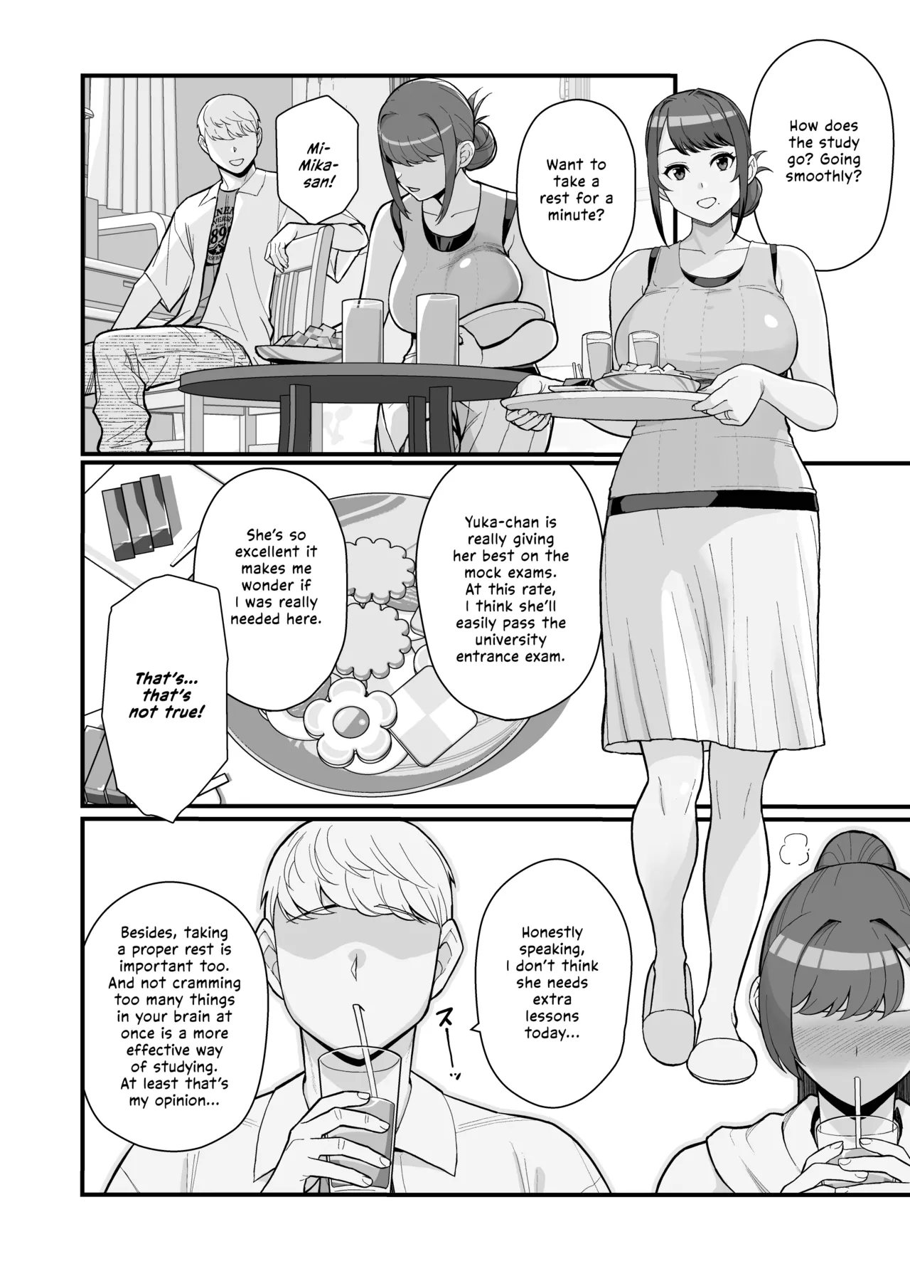 Kayoudou] Hitozuma no Jitaku ni Hakuchuu Houmon Suru Hon Chapter 1 - page 13