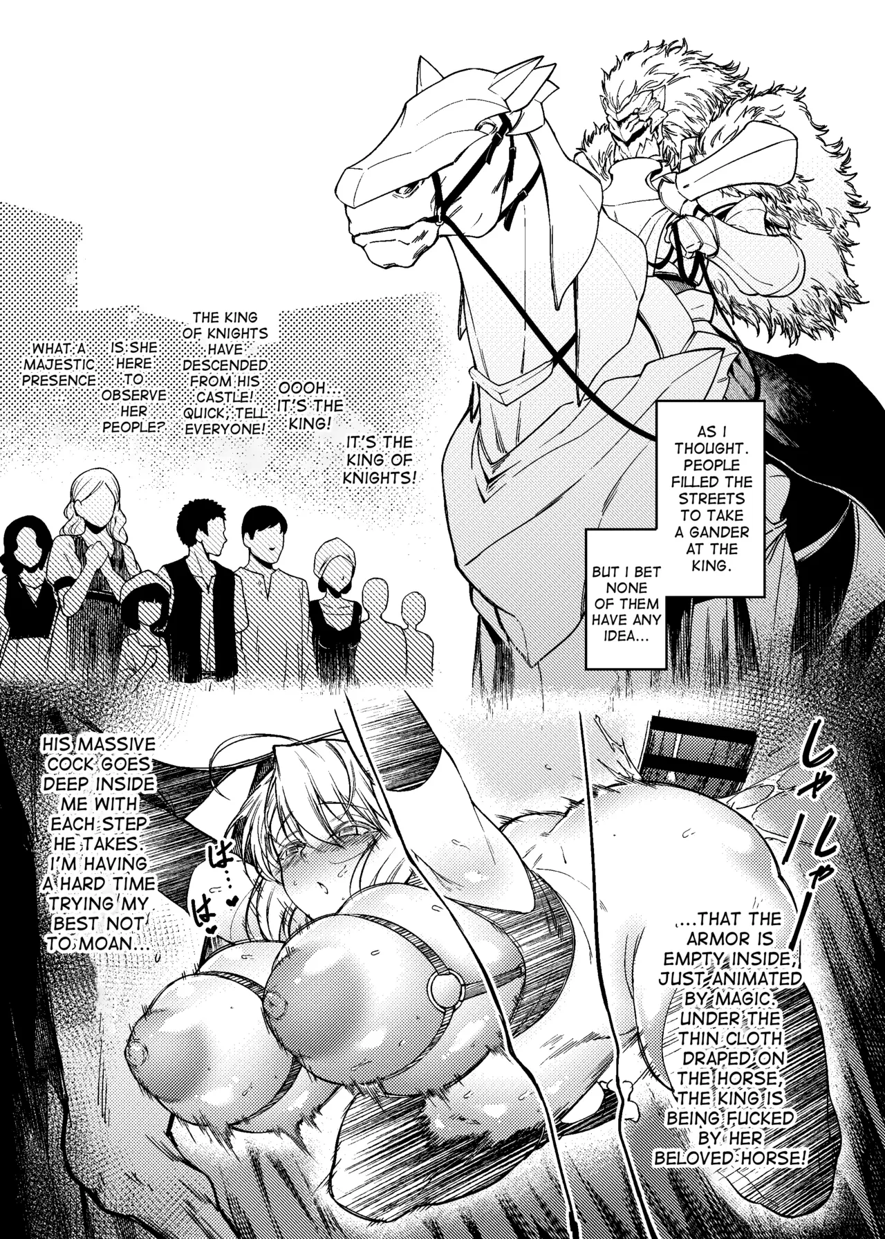 Hakuba ni Norareru Kishi 3 _ White Horse Riding a Knight 3 Chapter 1 - page 9