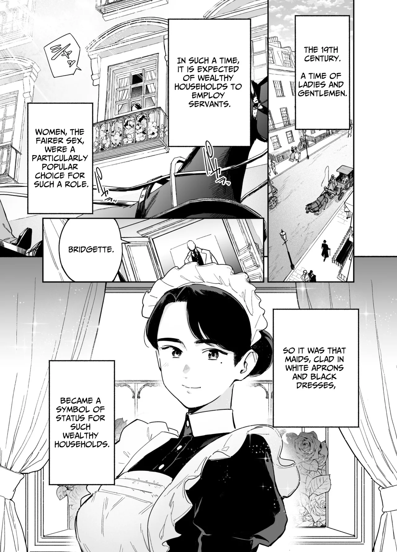 Wagaya no Housemaid Bridget Sei no Gohoushi ~Danro Souji kara Kozukuri made~ Chapter 1 - page 2