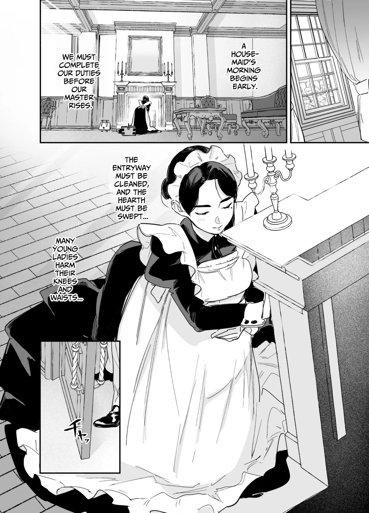 Wagaya no Housemaid Bridget Sei no Gohoushi ~Danro Souji kara Kozukuri made~ Chapter 1 - page 27