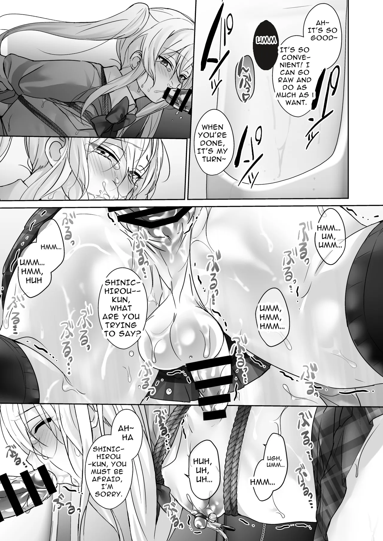 Blonde Delinquent Boy's Crossdressing & Sex Toy Torment Chapter 1 - page 13