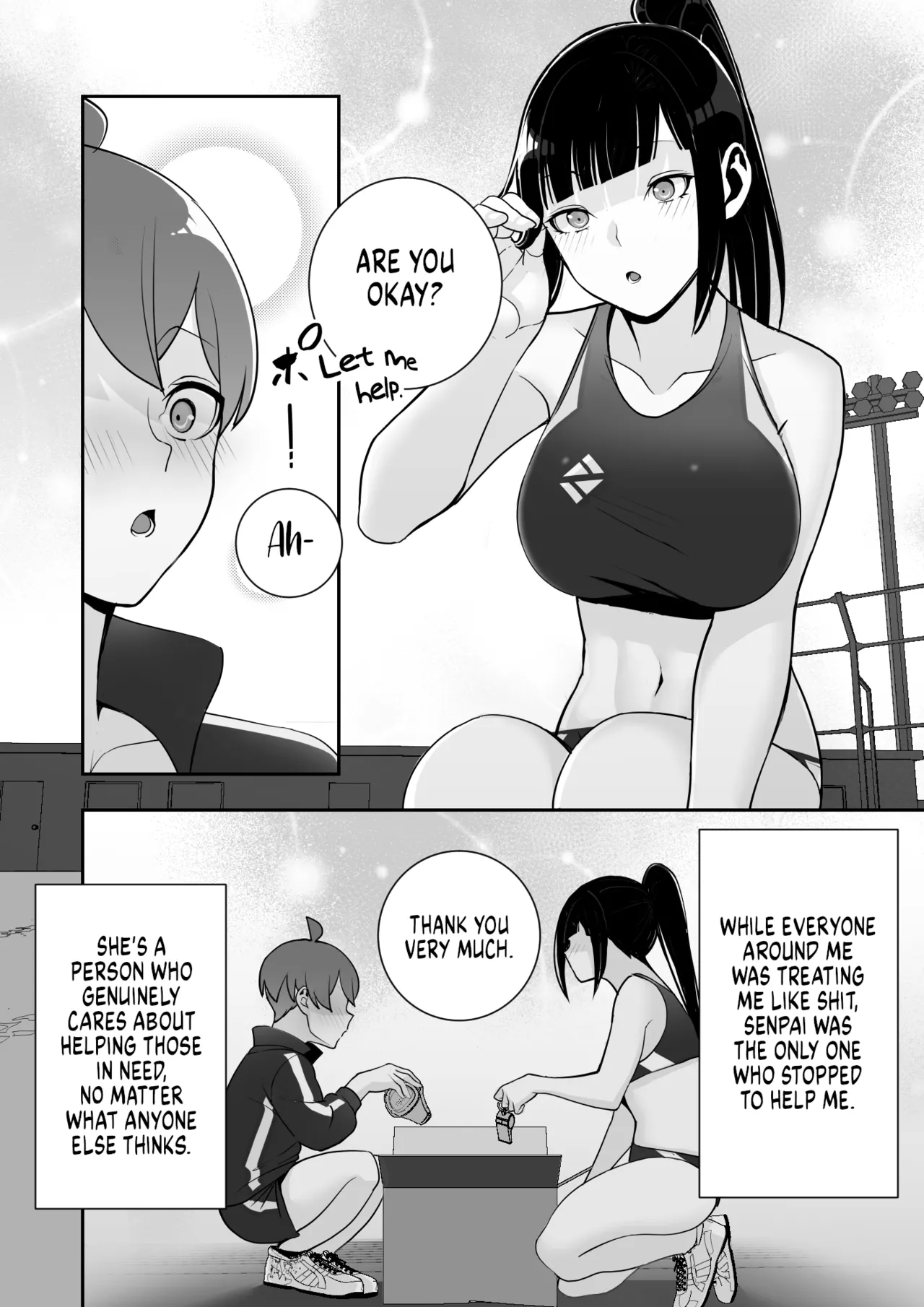 Reizoku no Kubiwa Akogare no Rikujoubu Senpai o Toraete Jibun no Konomi ni Sennou Choukyou Chapter 1 - page 39