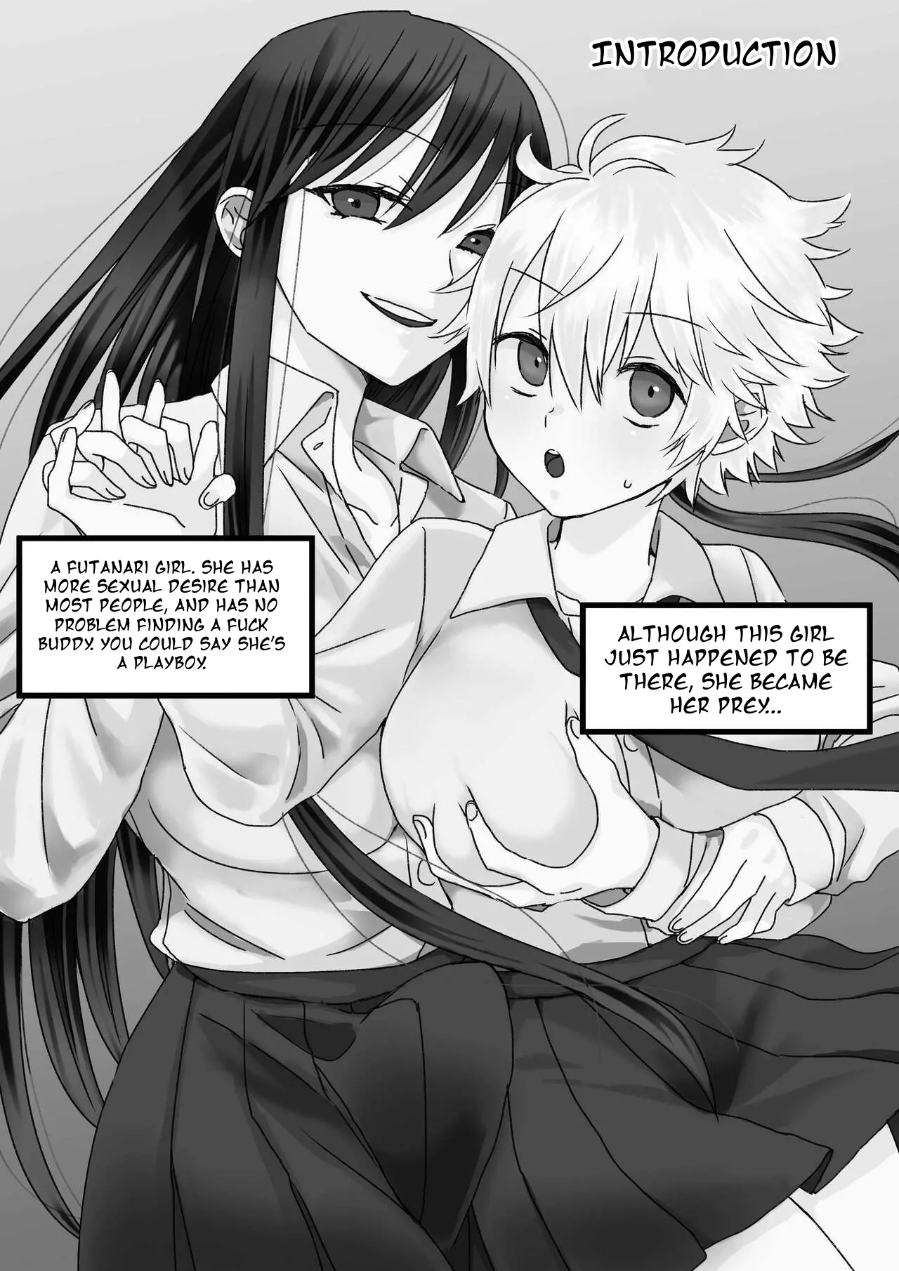 Futanari Joshi to Hatsu Ecchi Shimashita Chapter 1 - page 2