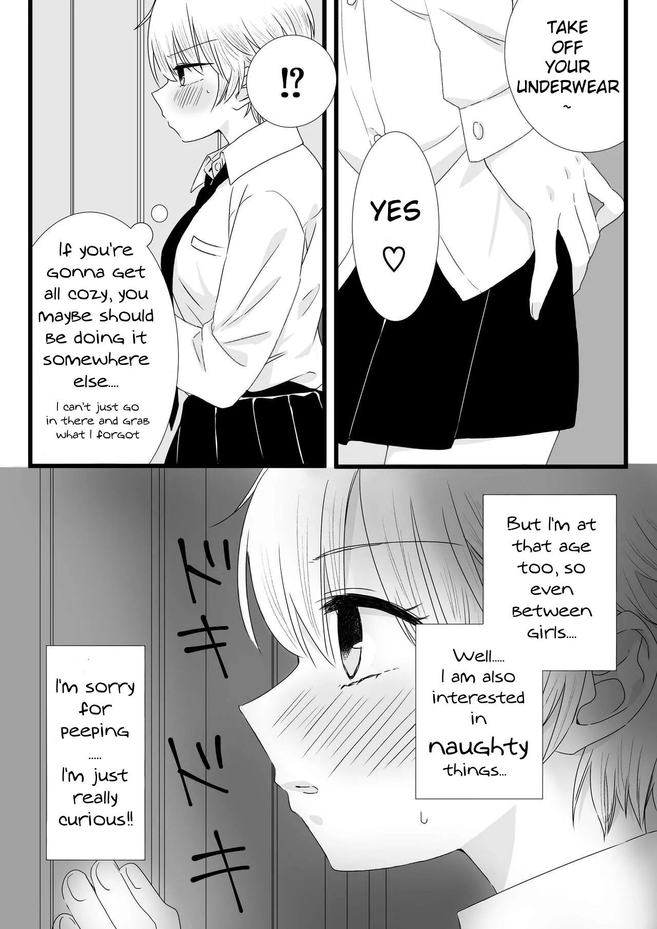 Futanari Joshi to Hatsu Ecchi Shimashita Chapter 1 - page 5