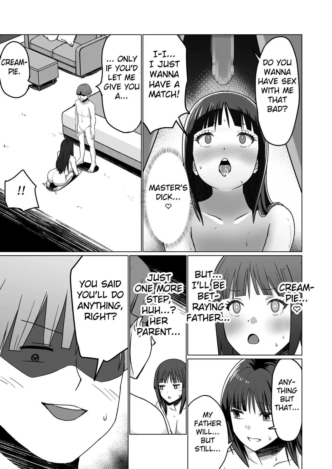 Okanemochi no Onnanoko o GET Shite Jibun Gonomi no Mesuinu ni Shitsukeru Hanashi. Chapter 1 - page 51