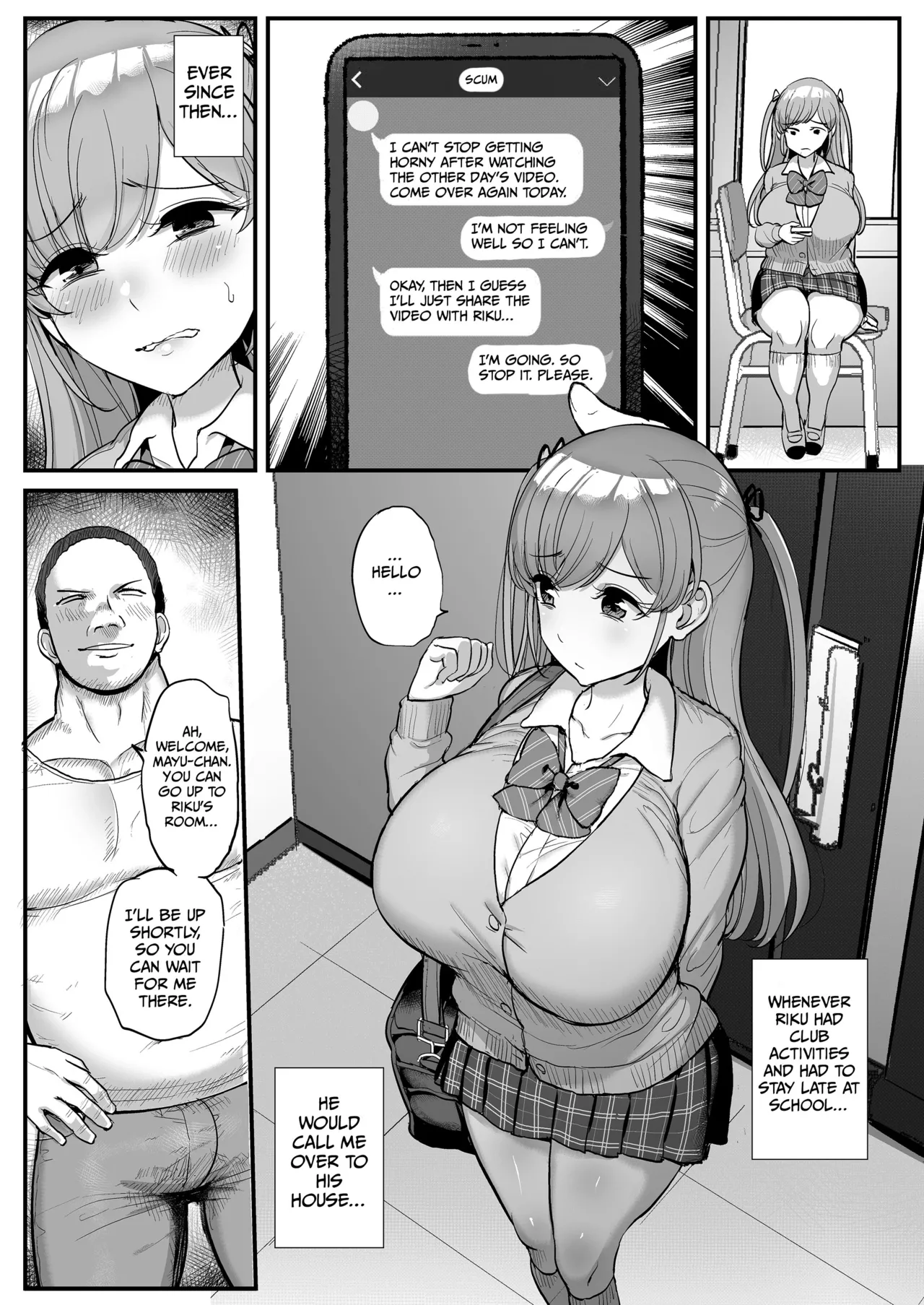 Minimum Kanojo wa Oyaji no Seidorei Chapter 1 - page 18