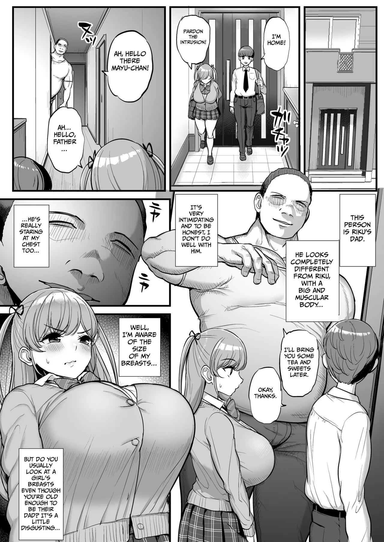 Minimum Kanojo wa Oyaji no Seidorei Chapter 1 - page 3