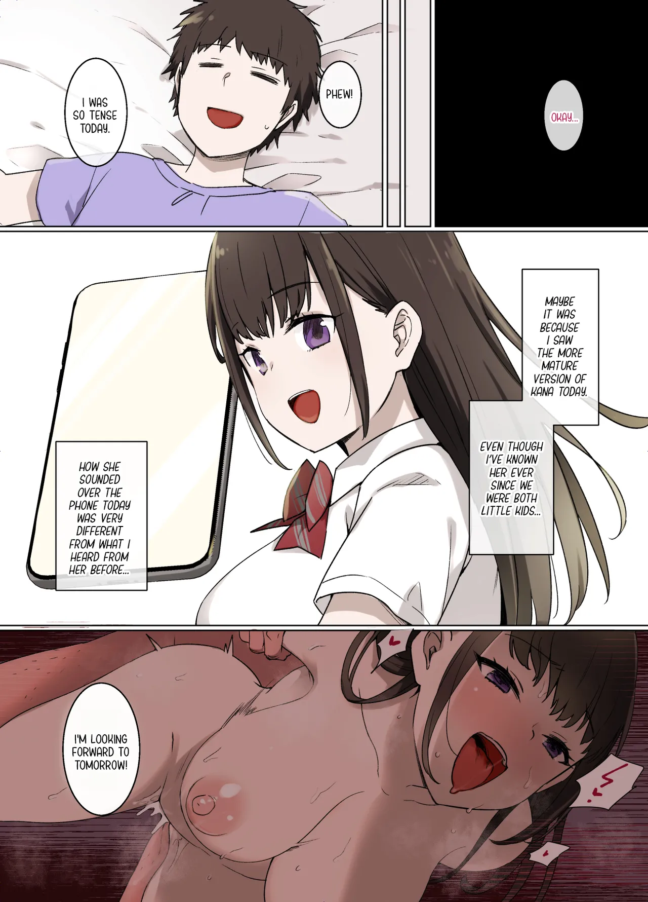 The Girlfriend Who Was Cucked After 100 Days Compilation Chapter 1 - page 47