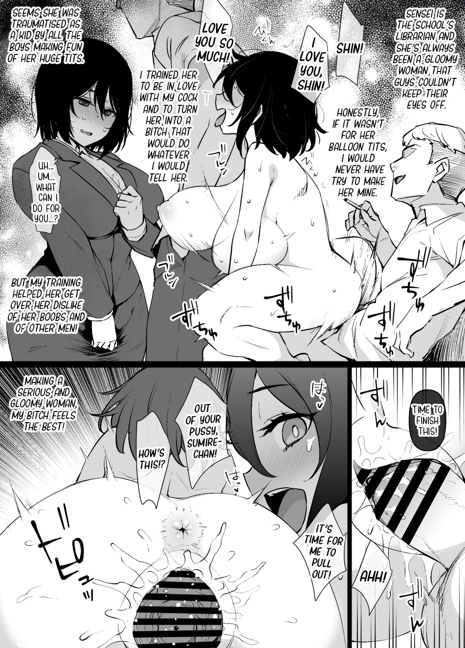 The Girlfriend Who Was Cucked After 100 Days Compilation Chapter 1 - page 9