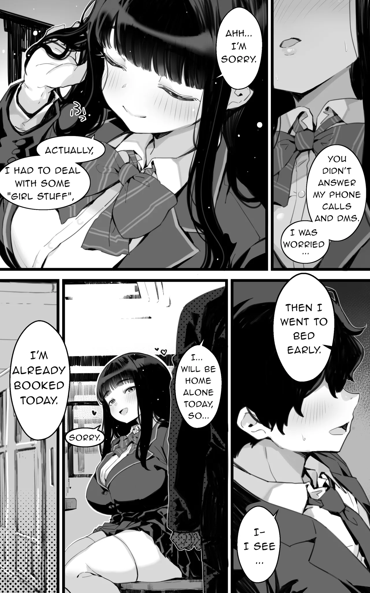 Kyonyuu JK Hame Nikki ~ Yappari Kareshi yori, Sensei no Ochinchin ga Kimochi Ii Chapter 1 - page 15