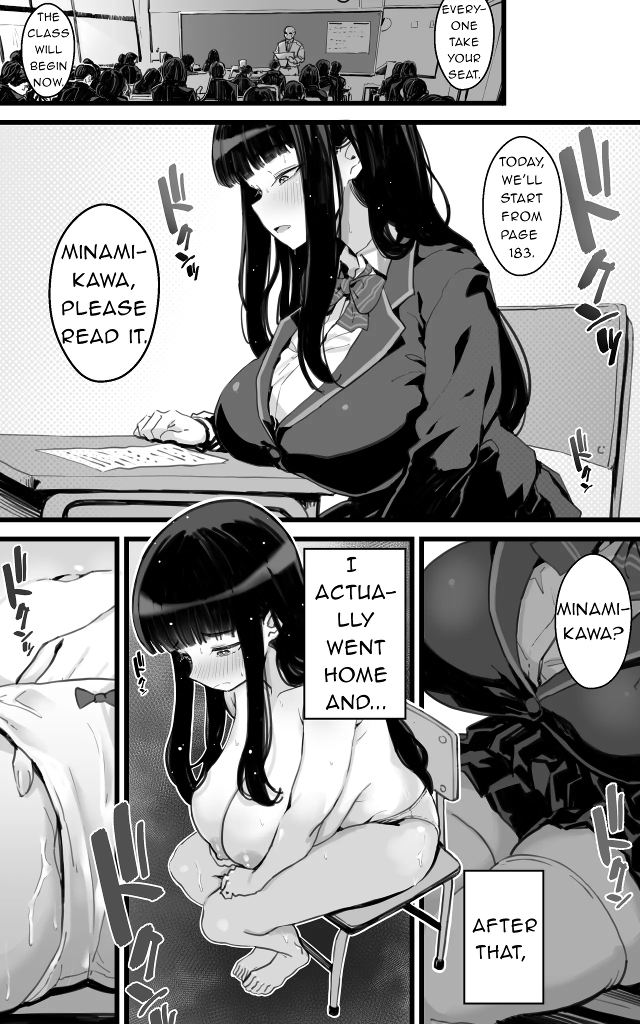 Kyonyuu JK Hame Nikki ~ Yappari Kareshi yori, Sensei no Ochinchin ga Kimochi Ii Chapter 1 - page 5