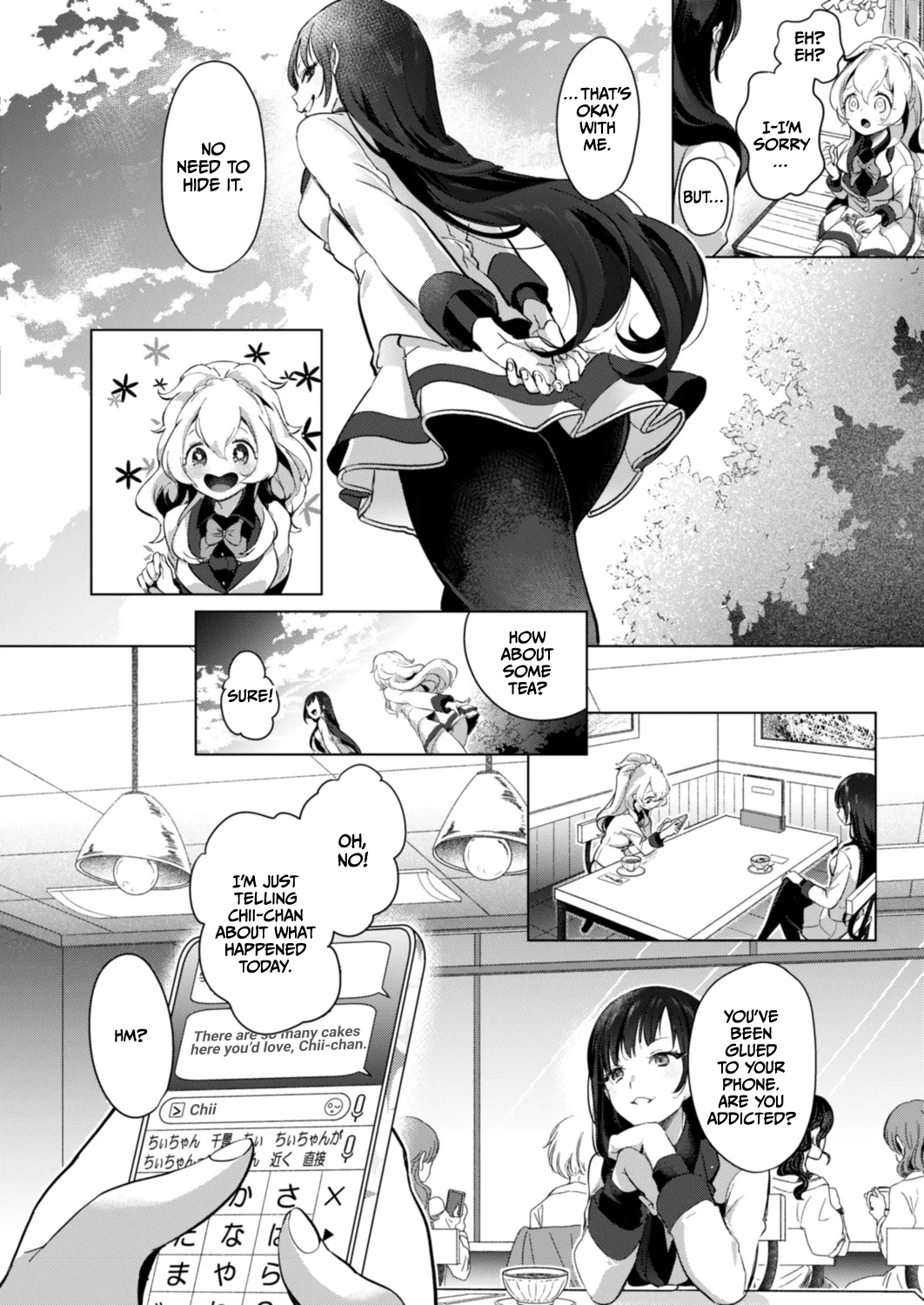 Geinou Katsudou wa Yuri Ecchi no Ato de Ch. 1 Chapter 4 - page 6