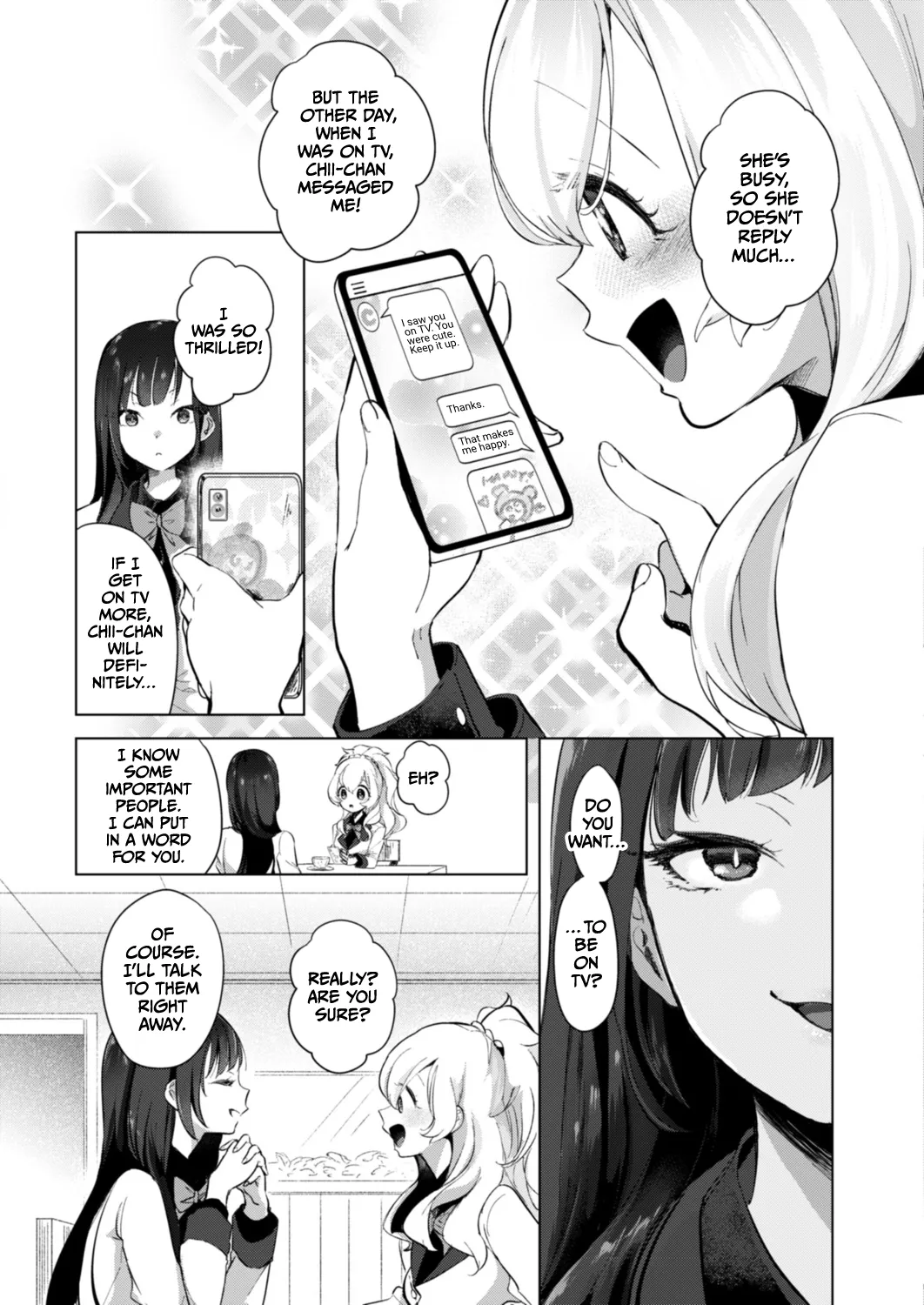 Geinou Katsudou wa Yuri Ecchi no Ato de Ch. 1 Chapter 4 - page 7