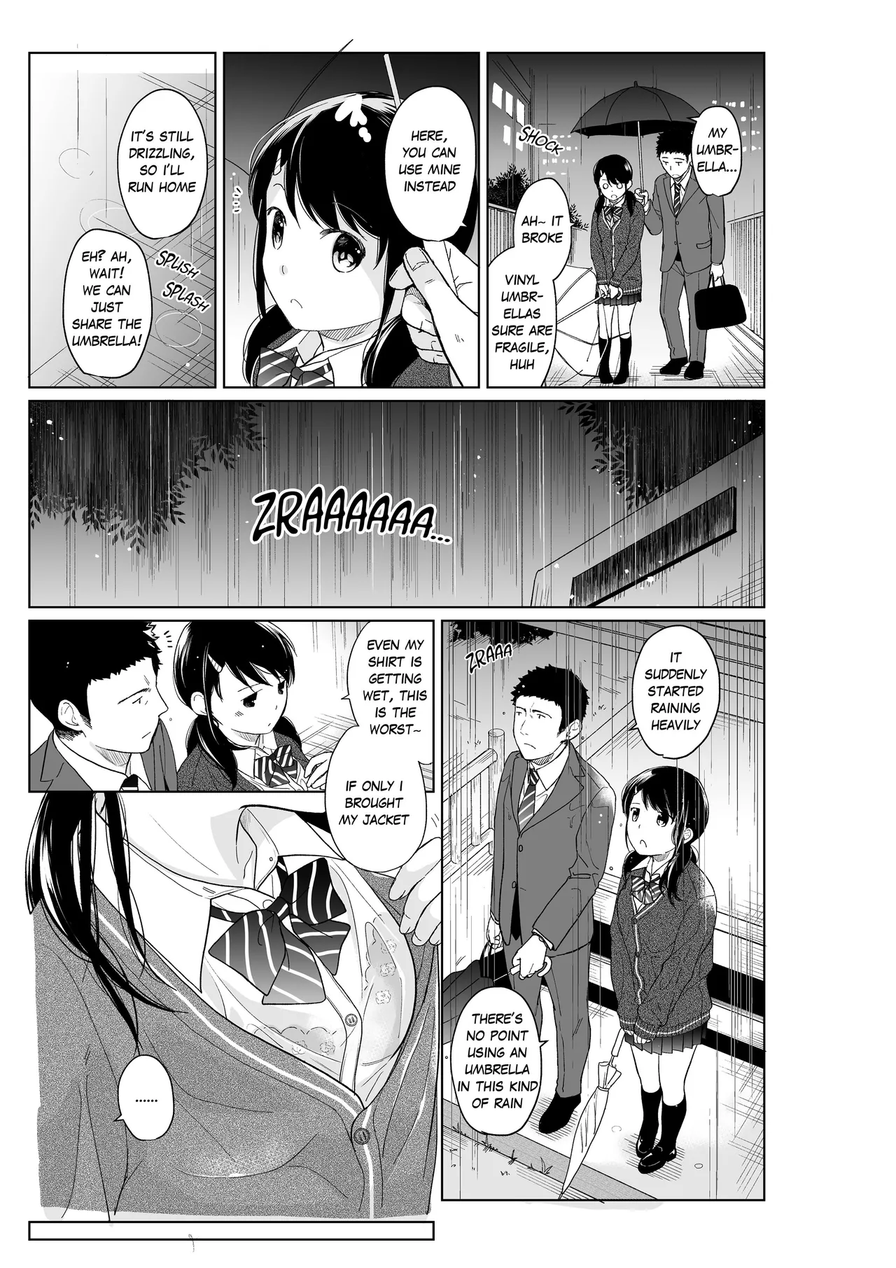 1 Room Apartment + Highschool Girl Suddenly Living Together? Close Contact!? First Sex!!? Ch. 1-13 Chapter 12-13 - page 5