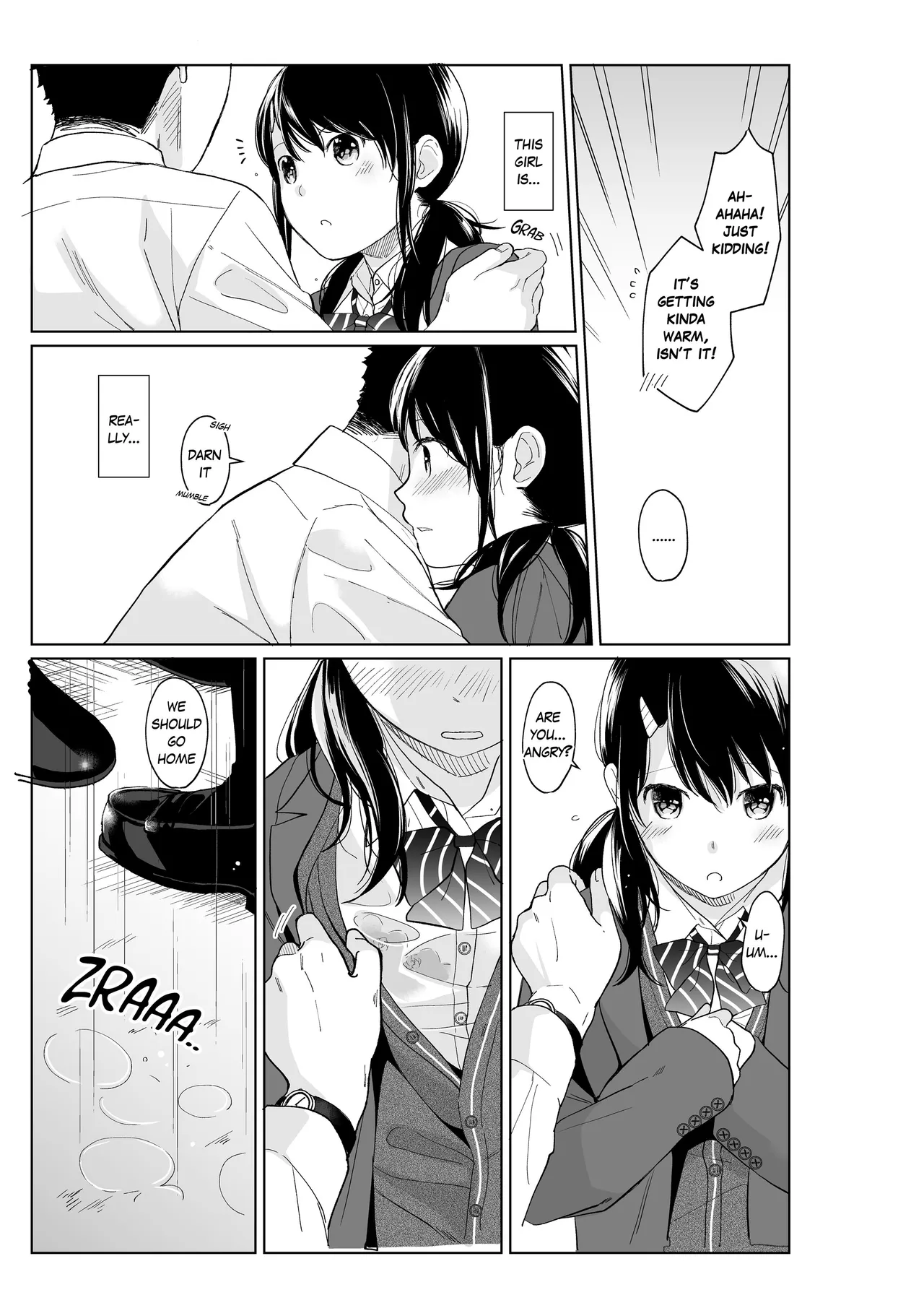 1 Room Apartment + Highschool Girl Suddenly Living Together? Close Contact!? First Sex!!? Ch. 1-13 Chapter 12-13 - page 9