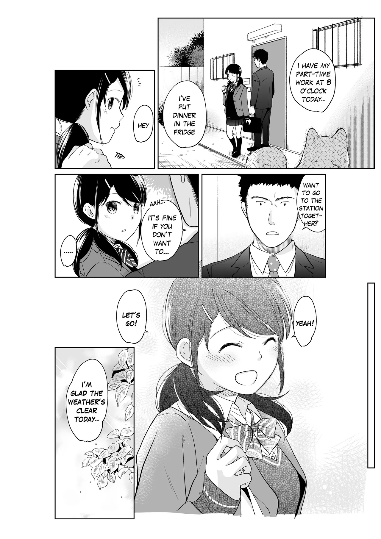 1 Room Apartment + Highschool Girl Suddenly Living Together? Close Contact!? First Sex!!? Ch. 1-13 Chapter 12-13 - page 24