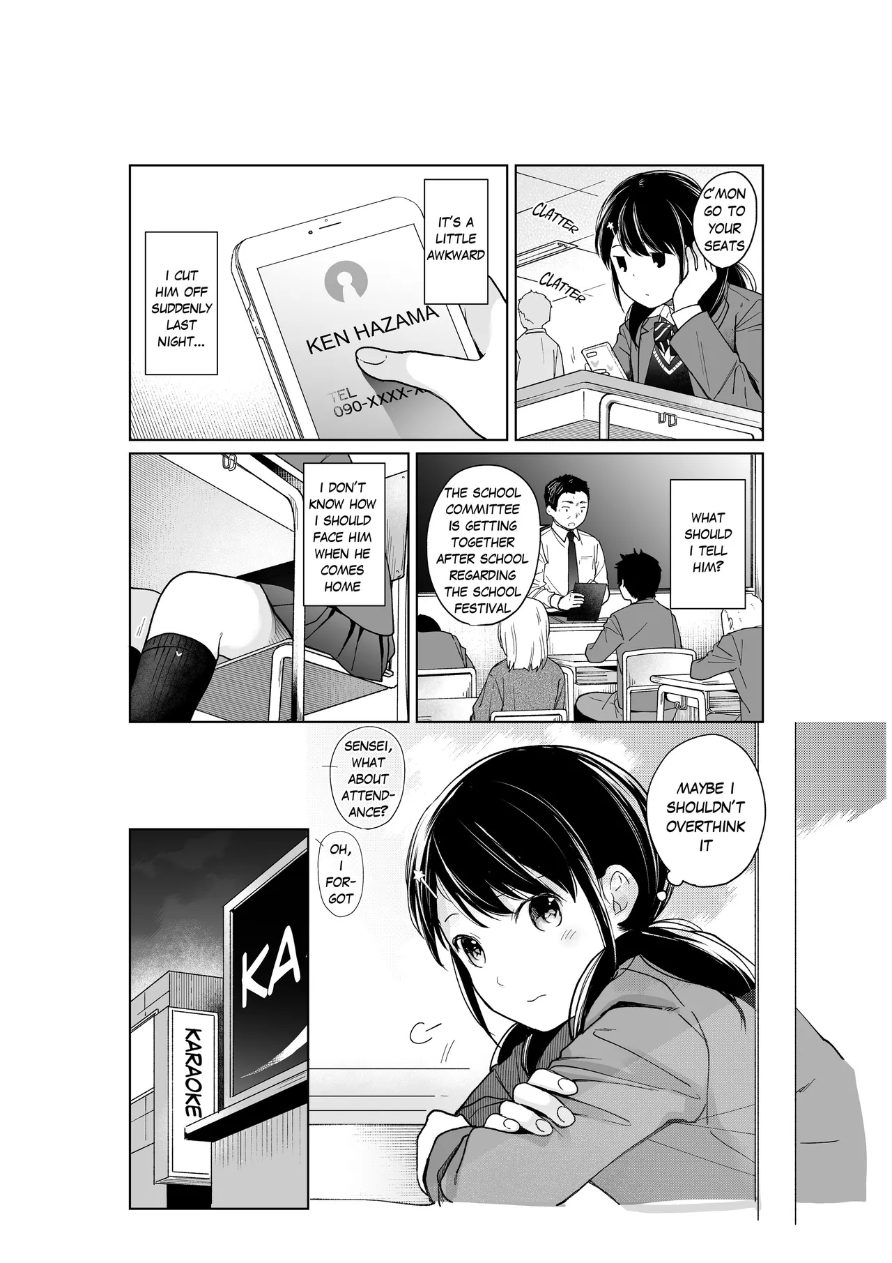 1 Room Apartment + Highschool Girl Suddenly Living Together? Close Contact!? First Sex!!? Ch. 1-13 Chapter 13-15 - page 30