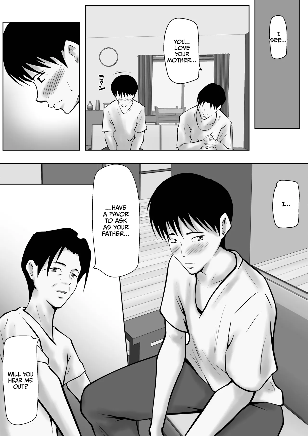 Tsuma ga Sex Sasete Kurenai no de, Musuko ni Netotte Moratte Okazu ni suru koto ni Shimashita Chapter 1 - page 8