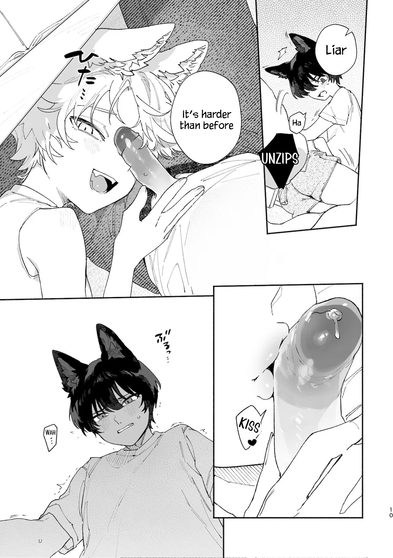 Boys be Submissive. ~Coyote-chan x Kai Ken~ Chapter 1 - page 10