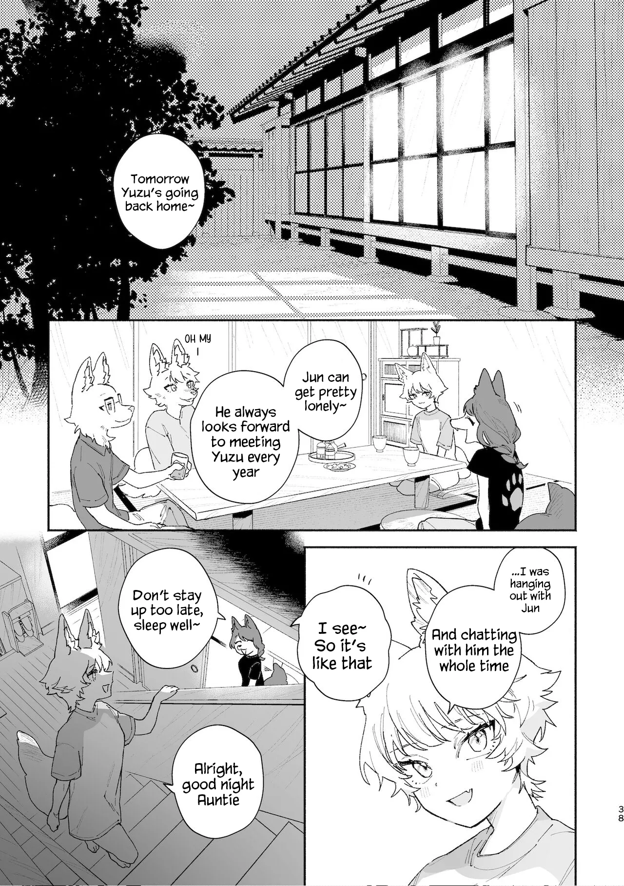 Boys be Submissive. ~Coyote-chan x Kai Ken~ Chapter 1 - page 37