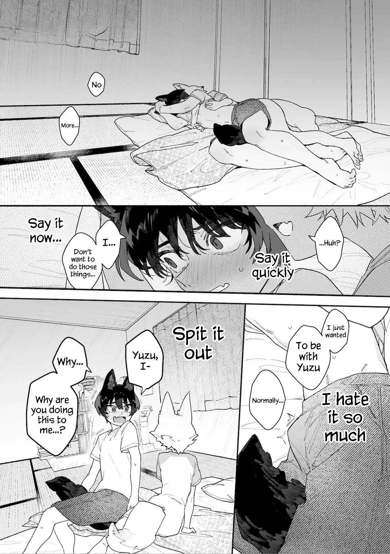 Boys be Submissive. ~Coyote-chan x Kai Ken~ Chapter 1 - page 41