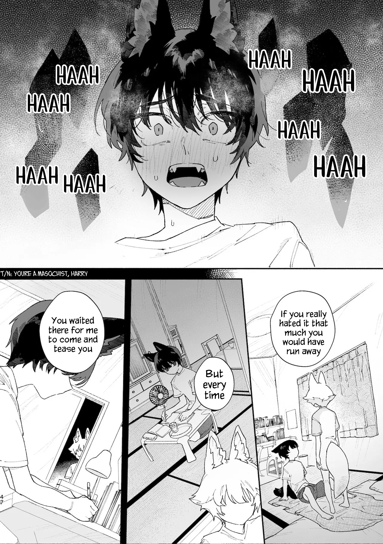 Boys be Submissive. ~Coyote-chan x Kai Ken~ Chapter 1 - page 46