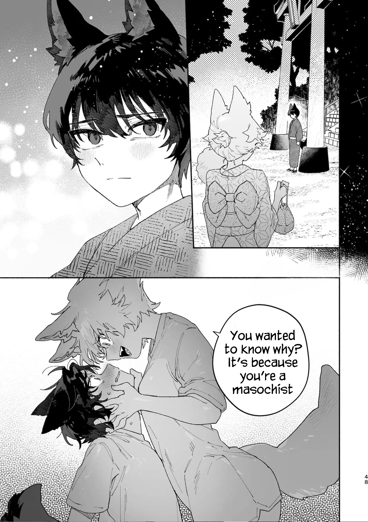 Boys be Submissive. ~Coyote-chan x Kai Ken~ Chapter 1 - page 47