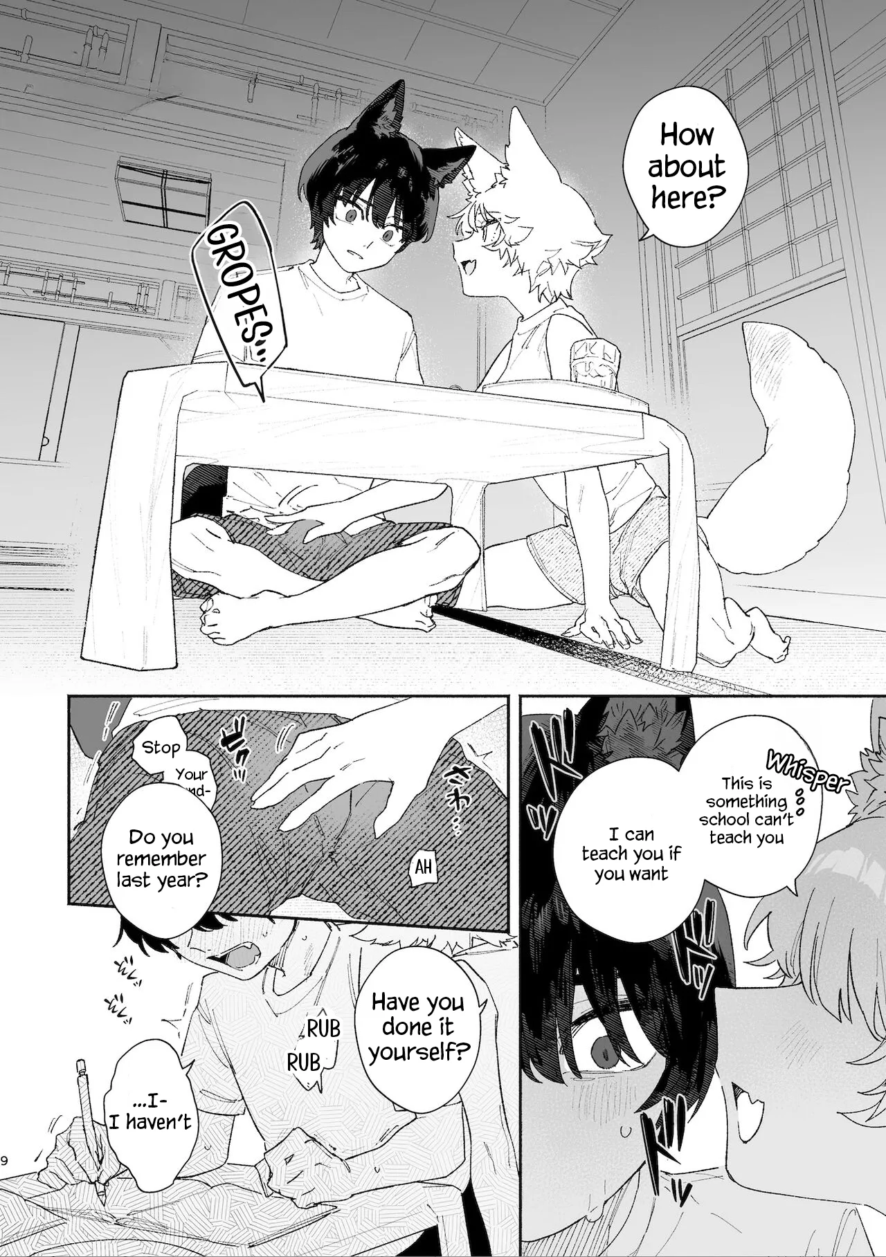 Boys be Submissive. ~Coyote-chan x Kai Ken~ Chapter 1 - page 9