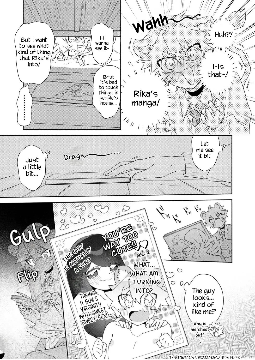 Melt me with your voice - Lion-kun's sensitive ears ♡ Chapter 1 - page 12