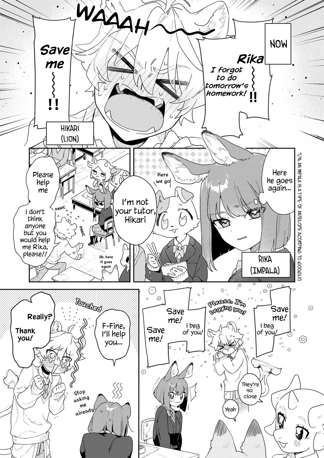 Melt me with your voice - Lion-kun's sensitive ears ♡ Chapter 1 - page 4